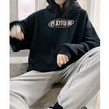 ロゴプリントオーバーサイズパーカー | Axis | 詳細画像4 