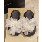 チュールフラワーサンダル | Axis | 詳細画像8 