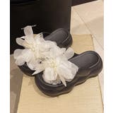 チュールフラワーサンダル | Axis | 詳細画像9 