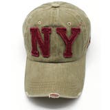 ロゴ刺繍ピグメントキャップ | Axis | 詳細画像1 