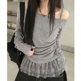 ワンショルダーニットトップス | Axis | 詳細画像2 