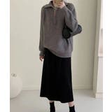 スタンドハーフジップニット | Axis | 詳細画像1 