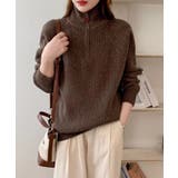 スタンドハーフジップニット | Axis | 詳細画像2 