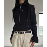 リベット付きZIPジャケット | Axis | 詳細画像2 