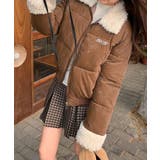 ブラウン | ファー付きジャケット | Axis