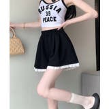 裾レースAラインスウェットハーフパンツ | Axis | 詳細画像5 