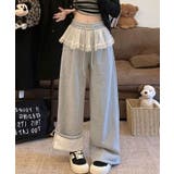 フリルレース付きスウェットパンツ | Axis | 詳細画像7 