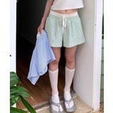 レイヤードストライプショートパンツ | Axis | 詳細画像1 