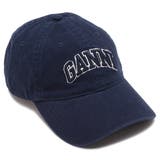 ガニー キャップ ネイビー レディース GANNI A6902 683 | AXES | 詳細画像1