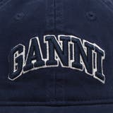 ガニー キャップ ネイビー レディース GANNI A6902 683 | AXES | 詳細画像3