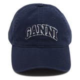 ガニー キャップ ネイビー レディース GANNI A6902 683 | AXES | 詳細画像5