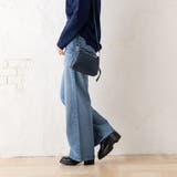 ガニー パンツ ブルー レディース GANNI J1634 567 | AXES | 詳細画像3