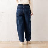 ガニー パンツ ネイビー レディース GANNI J1640 568 | AXES | 詳細画像4