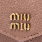 ミュウミュウ 三つ折り財布 メタルロゴ | AXES | 詳細画像6
