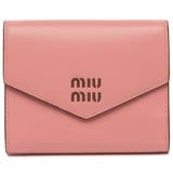 ミュウミュウ 三つ折り財布 ピンク | AXES | 詳細画像5 