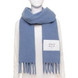 メゾンキツネ マフラー ブルー | AXES | 詳細画像2 