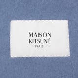 メゾンキツネ マフラー ブルー | AXES | 詳細画像5 