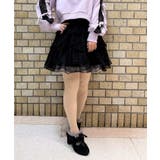 黒 | ドロスト×ティアードミニスカート | axes femme
