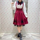 リボン付きコウモリカラーブラウス | axes femme | 詳細画像5