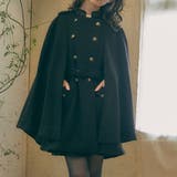 ダブルボタンケープコート[品番：IGAW0004220]｜axes femme
