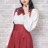 生成り | リボン付きコウモリカラーブラウス | axes femme