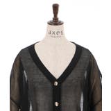 シアーカーディガン | axes femme | 詳細画像25