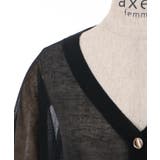 シアーカーディガン | axes femme | 詳細画像27