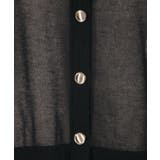 シアーカーディガン | axes femme | 詳細画像28