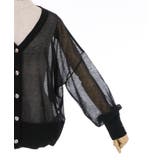 シアーカーディガン | axes femme | 詳細画像31