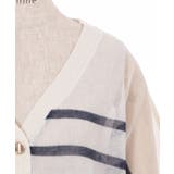 シアーカーディガン | axes femme | 詳細画像7