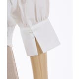 綿タッチボリューム袖ＢＬ | axes femme | 詳細画像10 