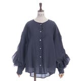 フリル袖ロングシャツ | axes femme | 詳細画像6