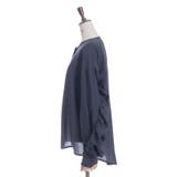 フリル袖ロングシャツ | axes femme | 詳細画像7