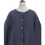 フリル袖ロングシャツ | axes femme | 詳細画像9