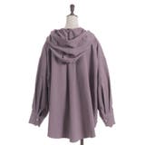 フード付きオーバーシャツ | axes femme | 詳細画像9 