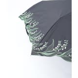 スズラン刺繍晴雨兼用折傘 | axes femme | 詳細画像5