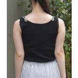 カップ付ローズレースタンク | axes femme | 詳細画像3 