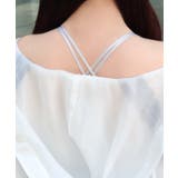 カップ付きダブルキャミ | axes femme | 詳細画像3 
