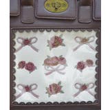 ローズ×リボン刺繍バッグ | axes femme | 詳細画像2