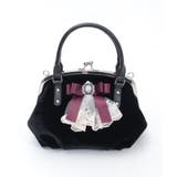 カメオ付リボンベロアバッグ | axes femme | 詳細画像10