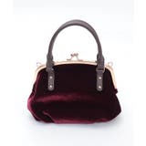 カメオ付リボンベロアバッグ | axes femme | 詳細画像3