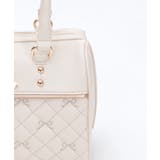 リボン刺繍キルトボストン | axes femme | 詳細画像16 