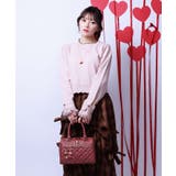 リボン刺繍キルトボストン | axes femme | 詳細画像3 