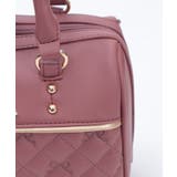 リボン刺繍キルトボストン | axes femme | 詳細画像7 