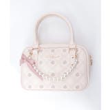 チャーム付ローズキルトバッグ | axes femme | 詳細画像11 