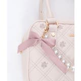 チャーム付ローズキルトバッグ | axes femme | 詳細画像15 