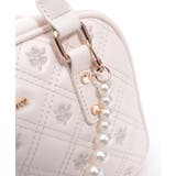 チャーム付ローズキルトバッグ | axes femme | 詳細画像16 