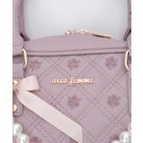 チャーム付ローズキルトバッグ | axes femme | 詳細画像25 