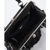 レースフリルがま口バッグ | axes femme | 詳細画像10 