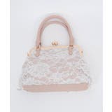 レースフリルがま口バッグ | axes femme | 詳細画像14 